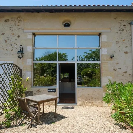 Gites Le Mathelin Lamothe-Montravel Exterior foto